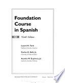 libro Foundation Course In Spanish